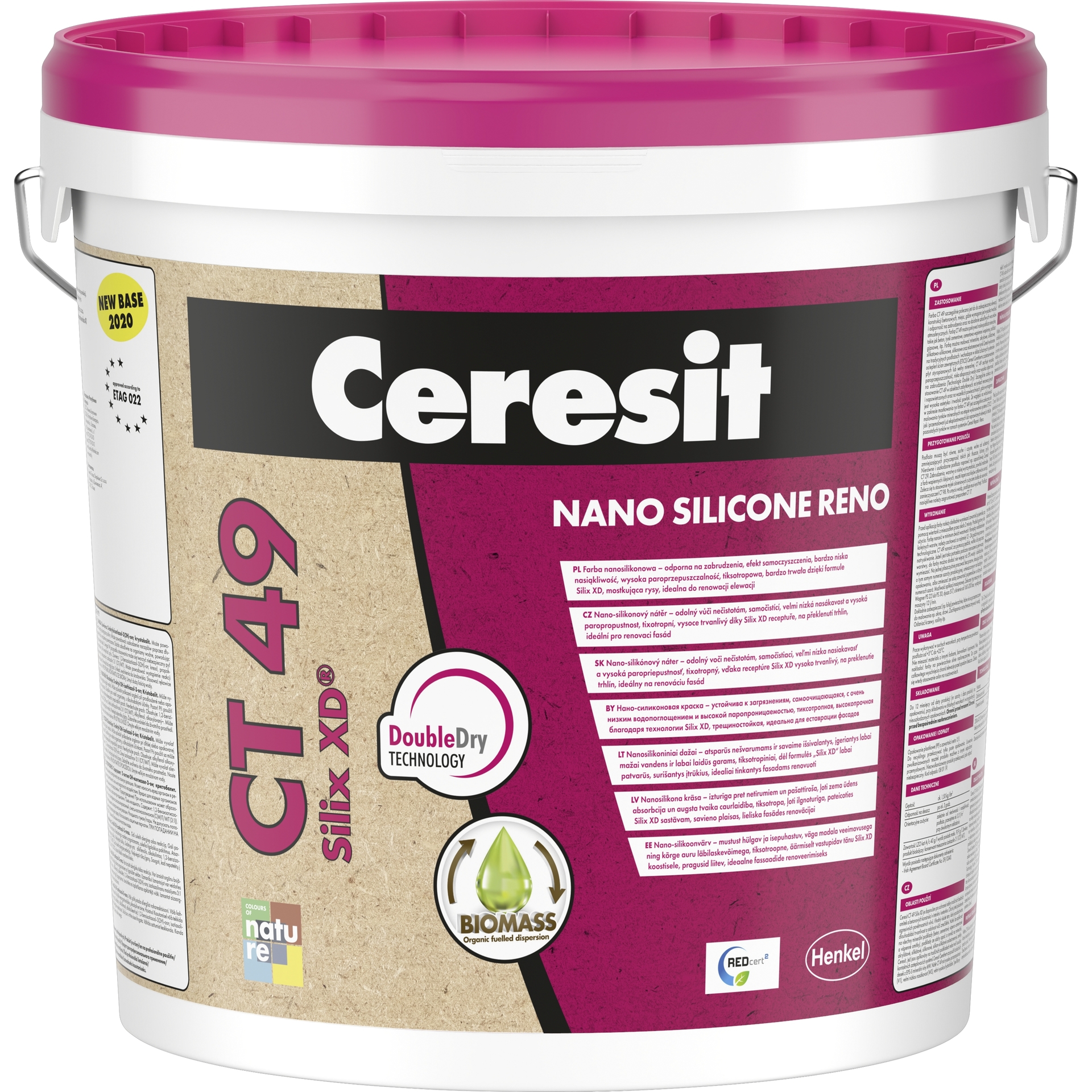 Ceresit CT 49 - Vopsea nano-siliconica