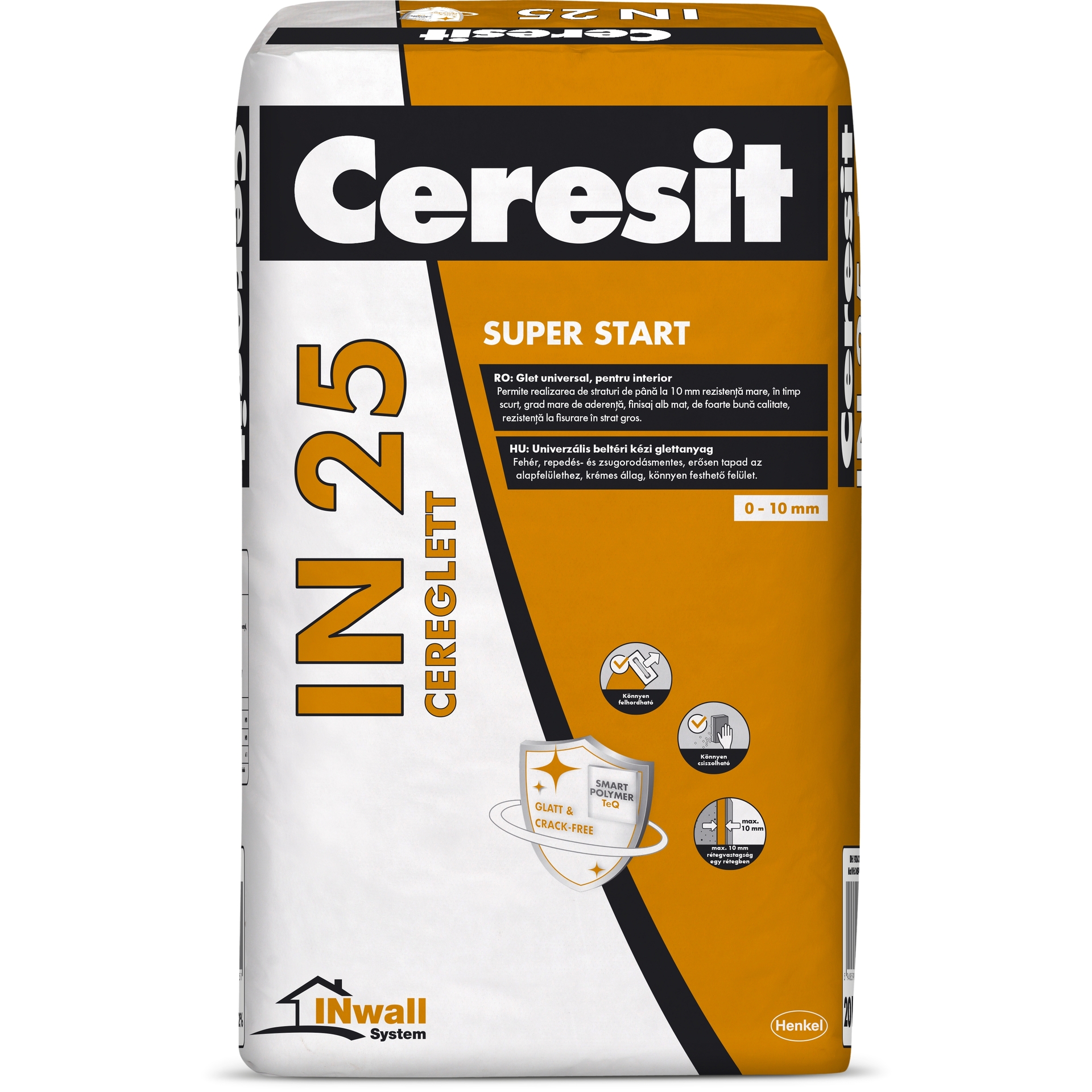 Ceresit IN 25 - Glet interior
