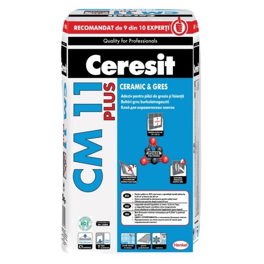 CM 11 PLUS - Adeziv pentru placi ceramice