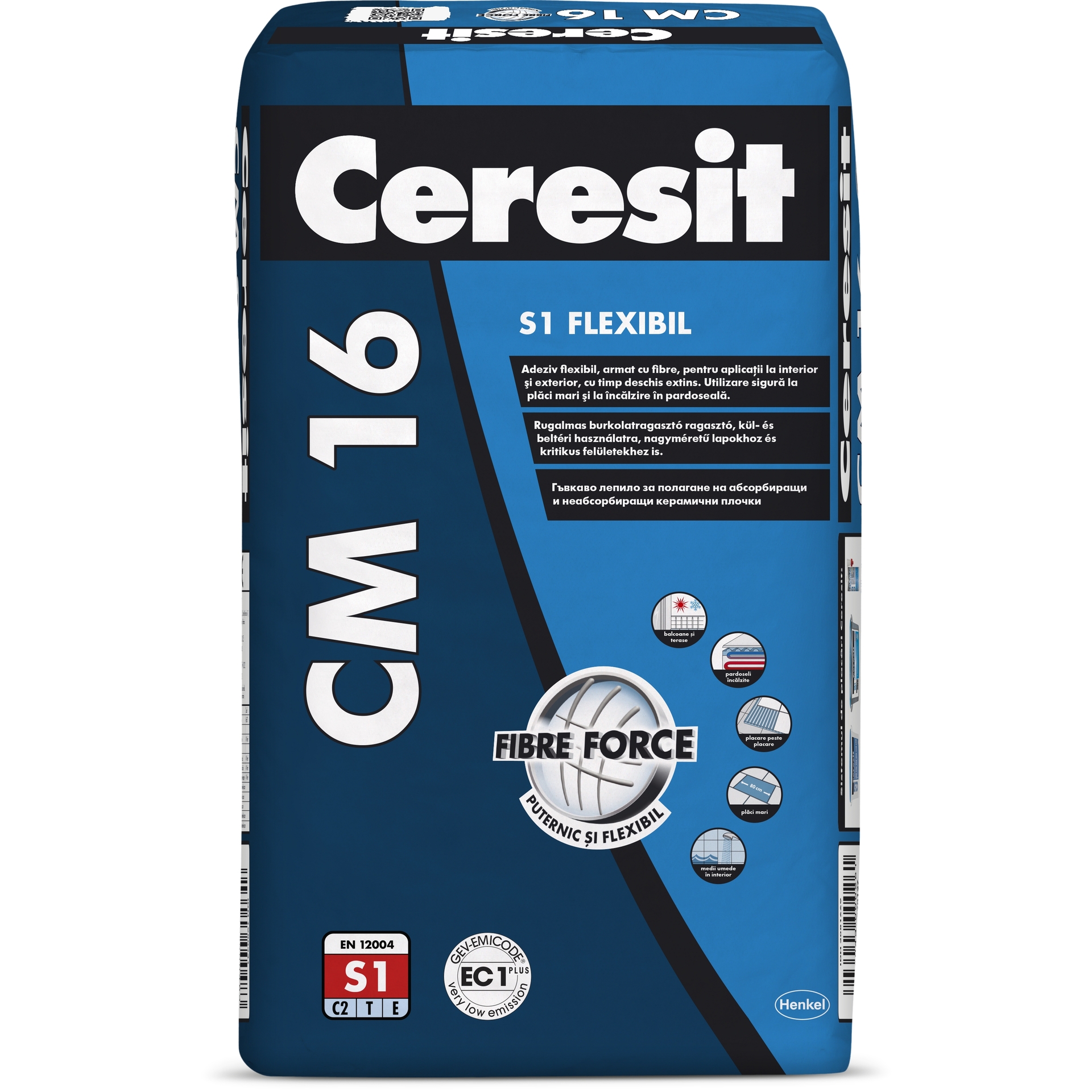 Ceresit CM 16 - Adeziv flexibil pentru placari ceramice si din piatra naturala