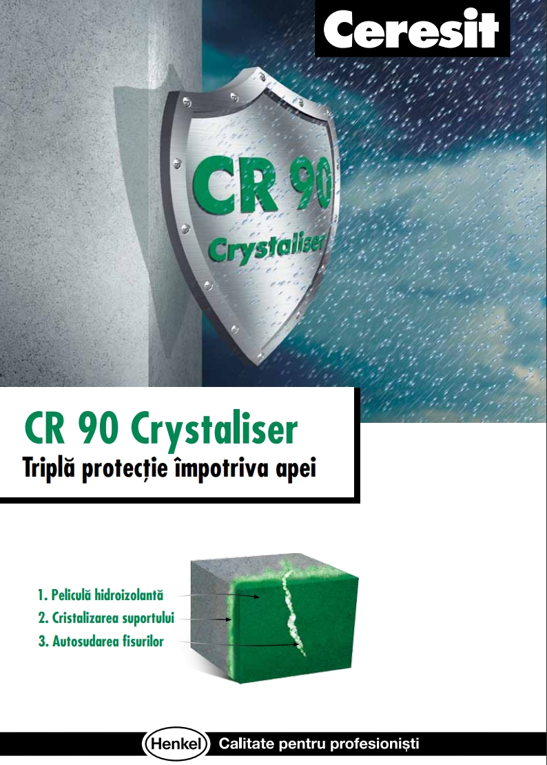 Ceresit CR 90 Crystaliser - Impermeabilizator prin cristalizare
