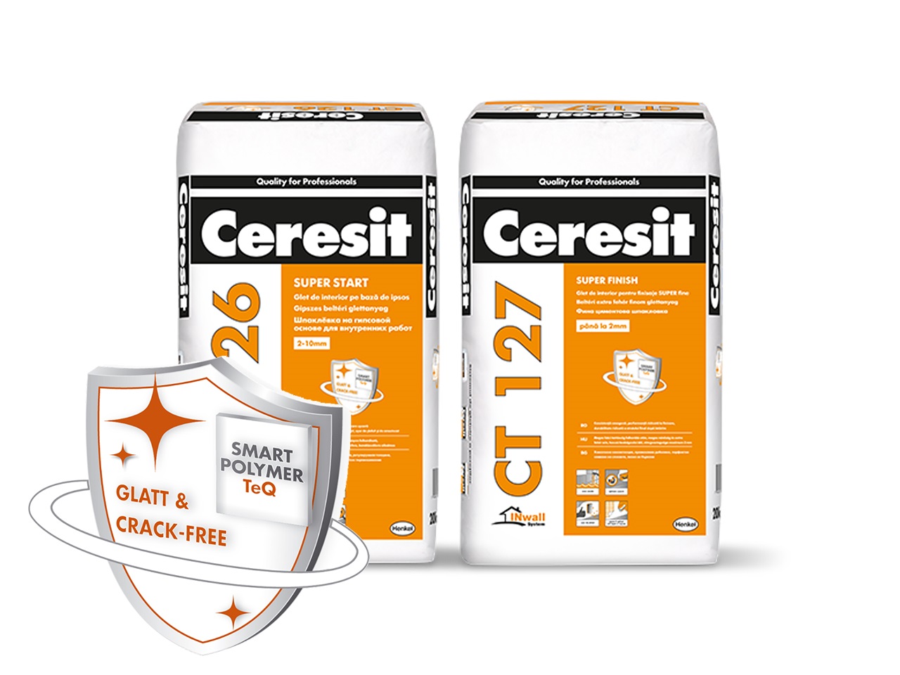Ceresit CT 127 - Glet pentru finisaje fine la interior