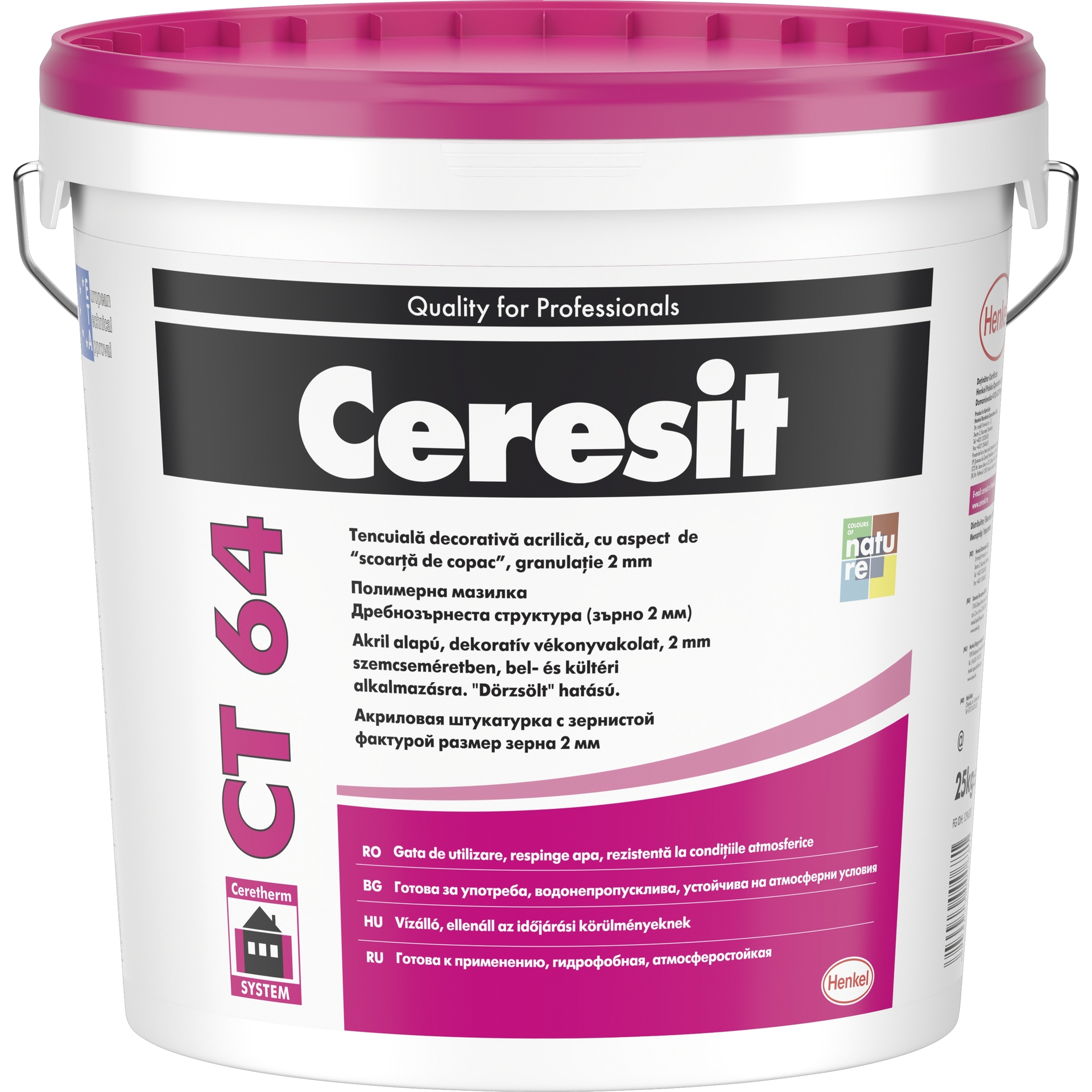 Ceresit CT 64 - Tencuiala decorativa acrilica