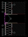 Imbinarea termoizolatiei cu gura de ventilatie - detalii CAD