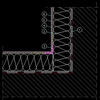 Termoizolarea colturilor interioare - detalii CAD