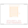 Efaflex SST-L-EX, spirala ovala - vedere (North) - detalii CAD
