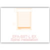 Efaflex SST-L-EX, spirala rotunda - vedere (South) - detalii CAD