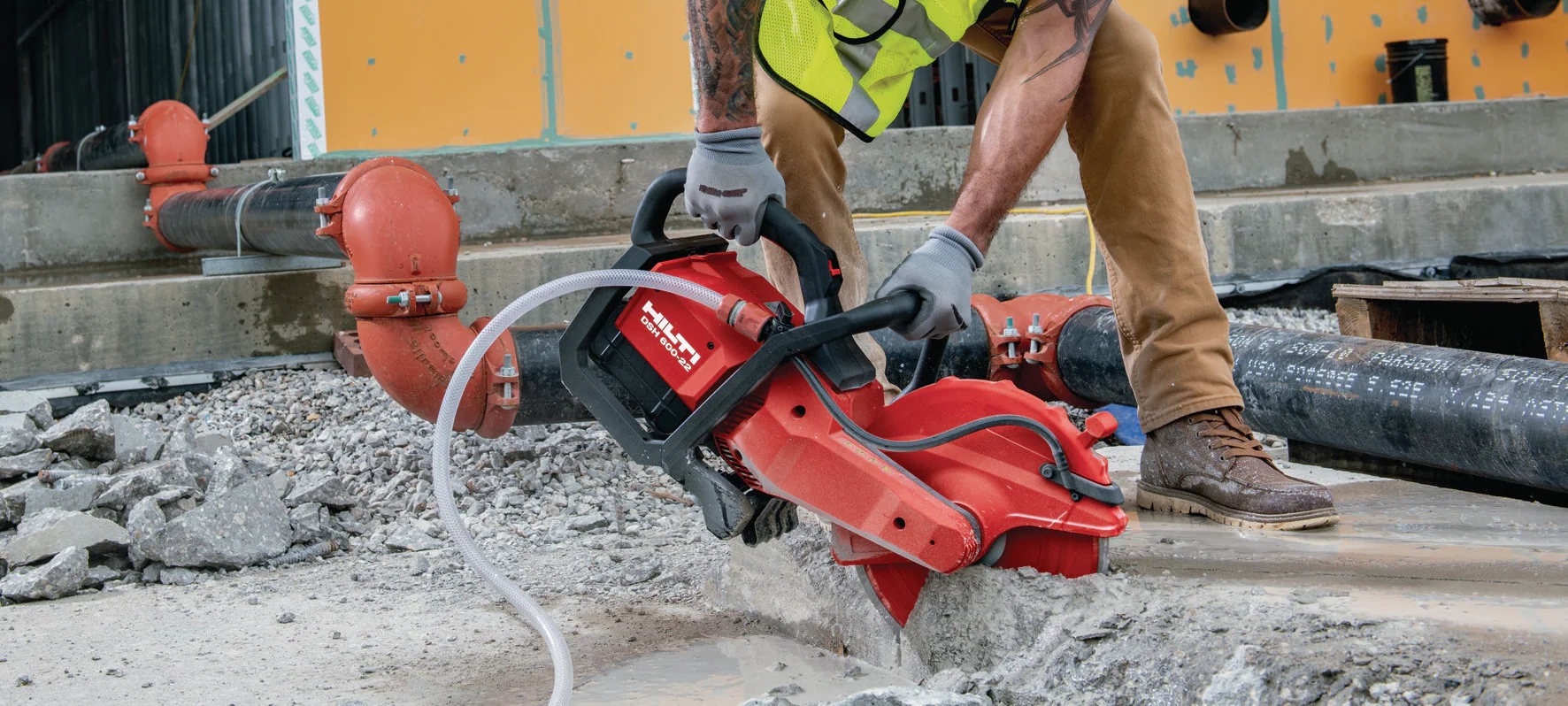 Ferastrau cu motor termic pe acumulator Hilti DSH 600-22