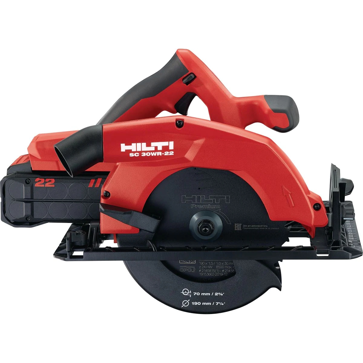 Fierastrau circular pe acumulator Hilti SC 30WR-22