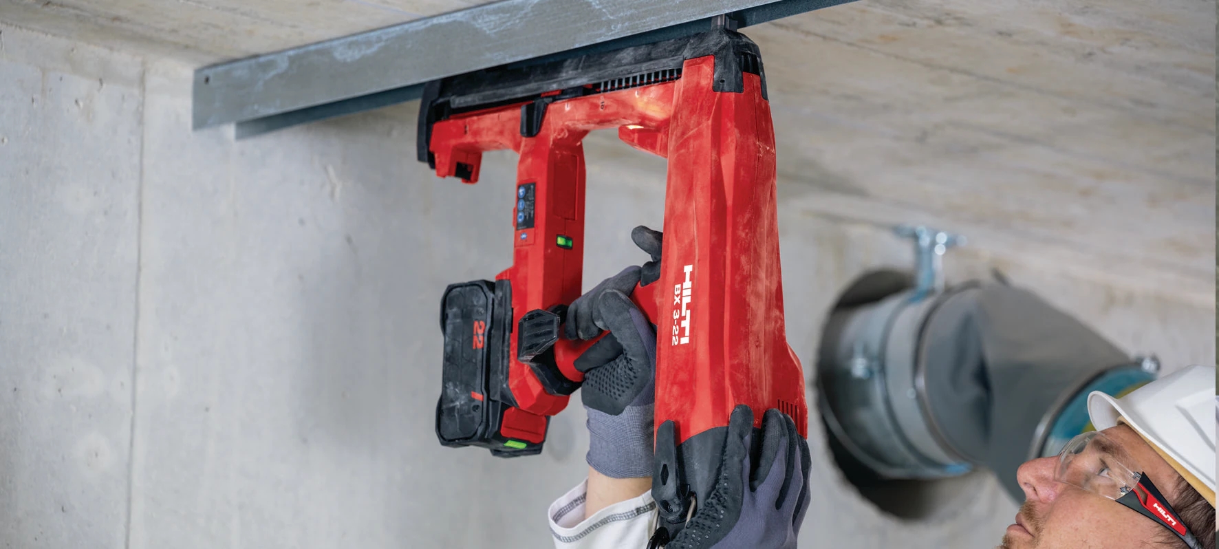 Pistol de cuie pentru beton pe acumulator Hilti BX 3-L-22