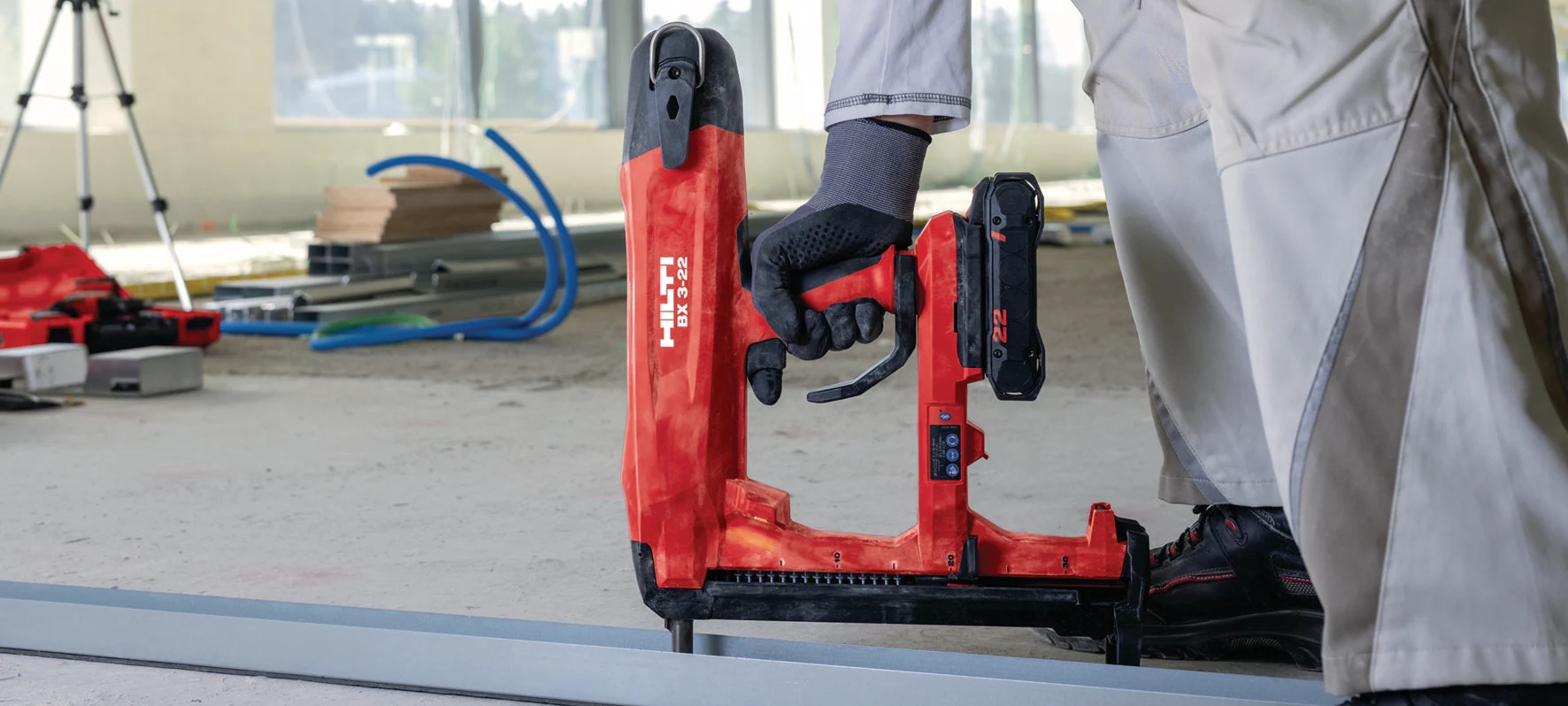 Pistol de cuie pentru beton pe acumulator Hilti BX 3-L-22