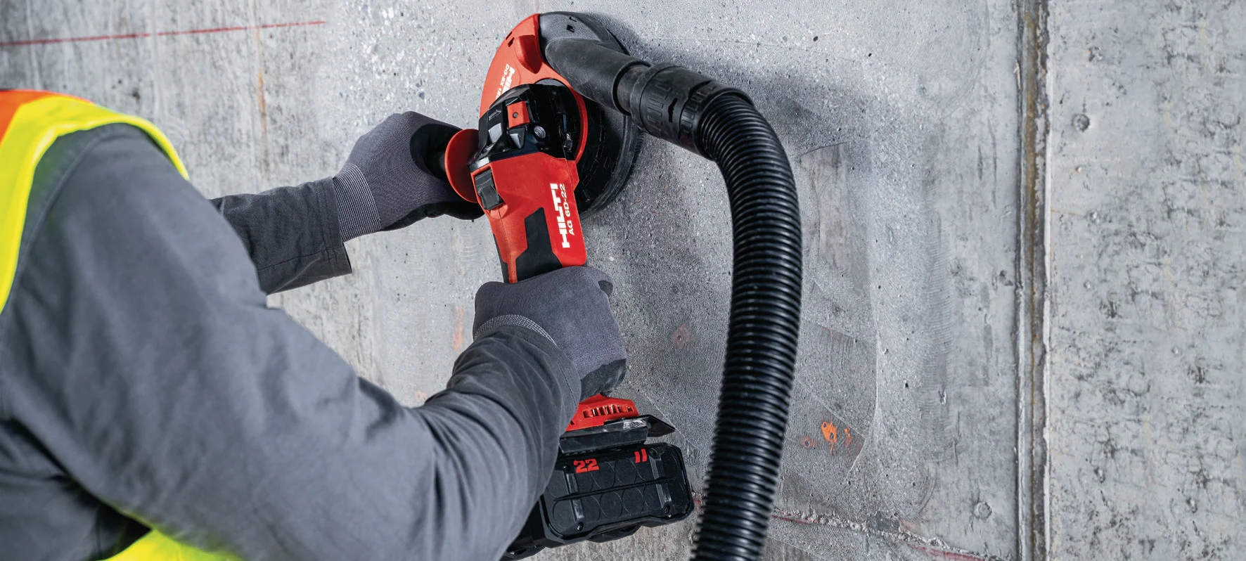 Polizor unghiular pe acumulator Hilti AG 6D-22 (125 MM)