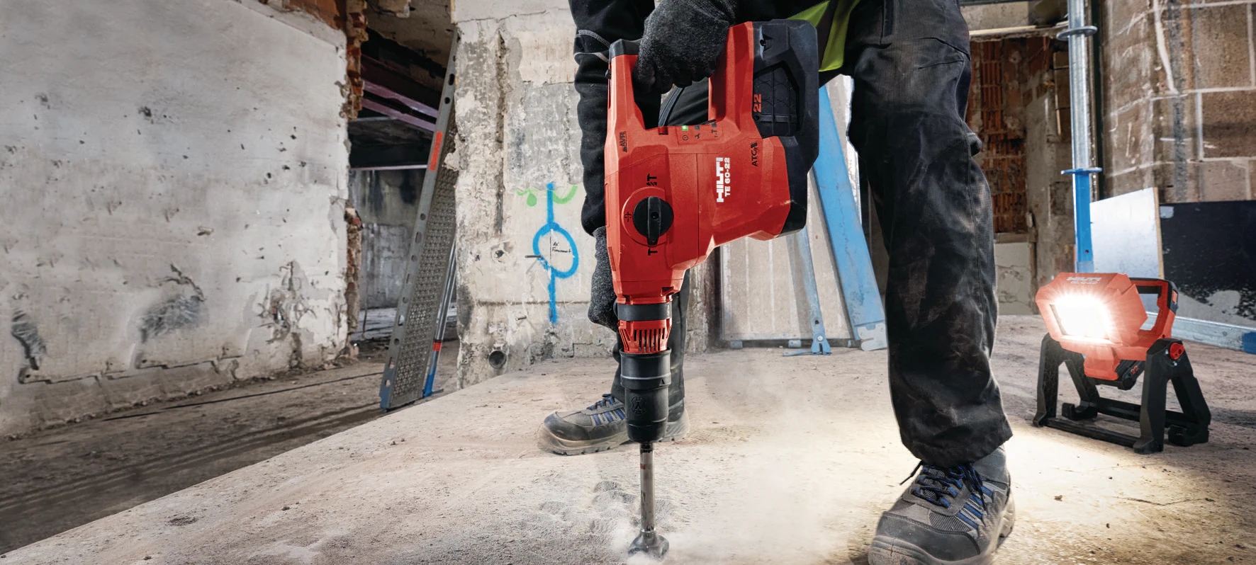 Rotopercutor pe acumulator Hilti TE 60-22
