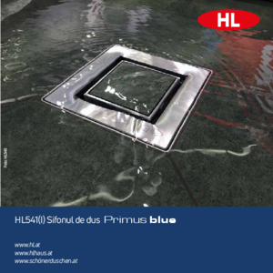 Sifon pentru dus HL541 Primus blue - prezentare generala