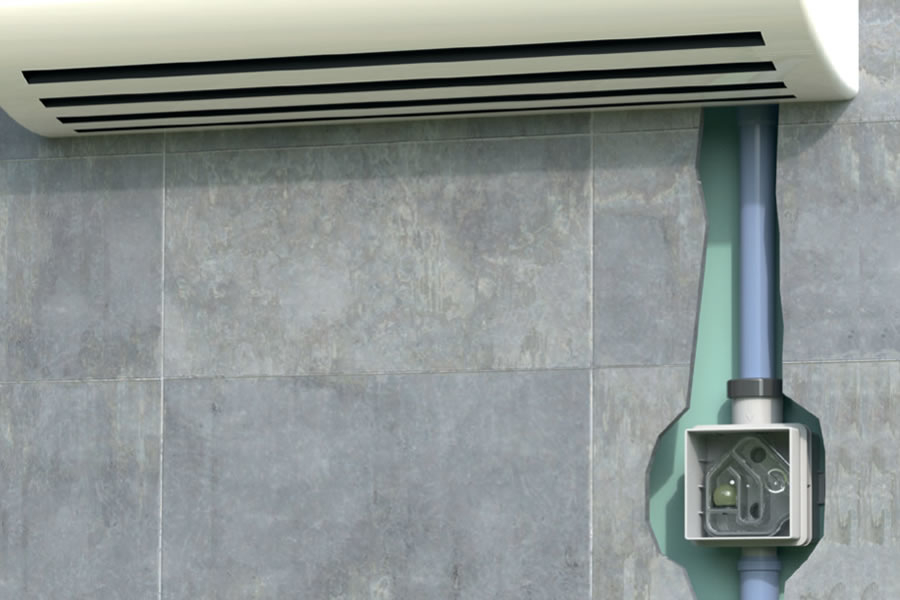 Sifon pentru condens cu montaj ingropat HL138N