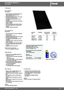 Panouri solare UltraSol verticale sau orizontale - fisa tehnica