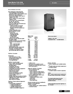 Cazan in condensatie UltraGas® (125-1550) - fisa tehnica