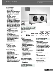 Pompa de caldura modulanta Belaria® dual AR (60) - fisa tehnica