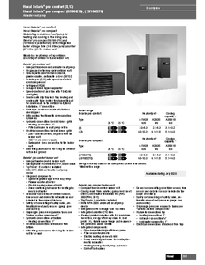 Pompa de caldura aer/apa Hoval Belaria® pro - fisa tehnica