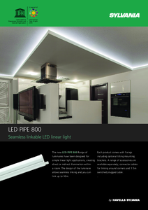 Corpuri de iluminat modulare LED Pipe 800 - prezentare detaliata
