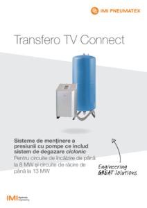 Sistem de mentinere a presiunii cu pompe Transfero TV Connect - fisa tehnica