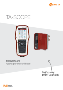 Instrumente de masurare - Calculatoare TA-SCOPE - fisa tehnica