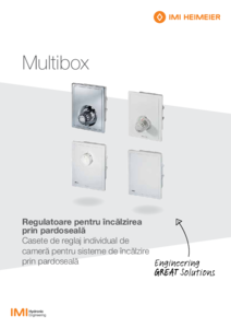 Regulatoare pentru incalzirea prin pardoseala Multibox - fisa tehnica