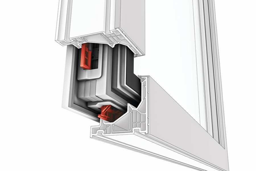 Fereastra din plastic si plastic/aluminiu KF 520
