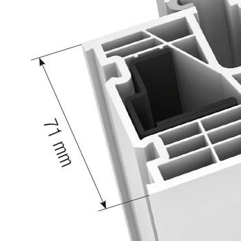 Fereastra Internorm din plastic si plastic/aluminiu KF 310
