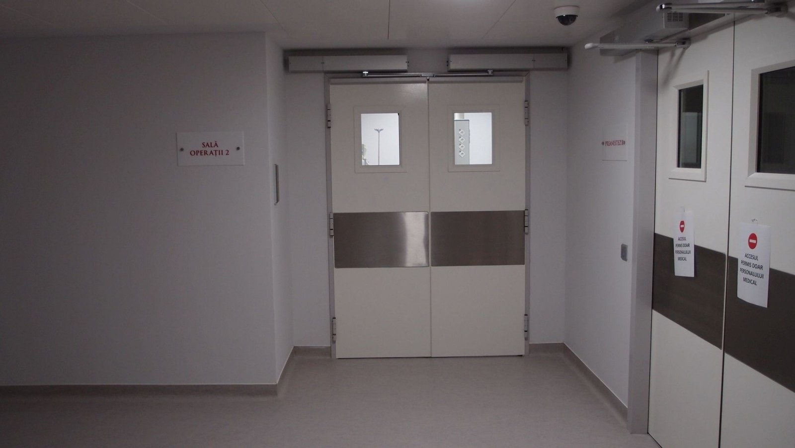 Usi medicale metalice rezistente la foc Tormed EI