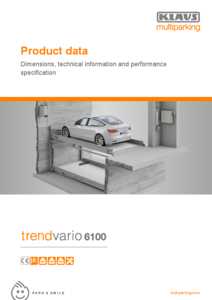 Sistem de parcare semi-automat premium TrendVario 6100 - fisa tehnica