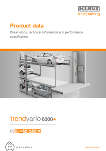 Sistem de parcare semi-automat premium TrendVario 6300+ - fisa tehnica