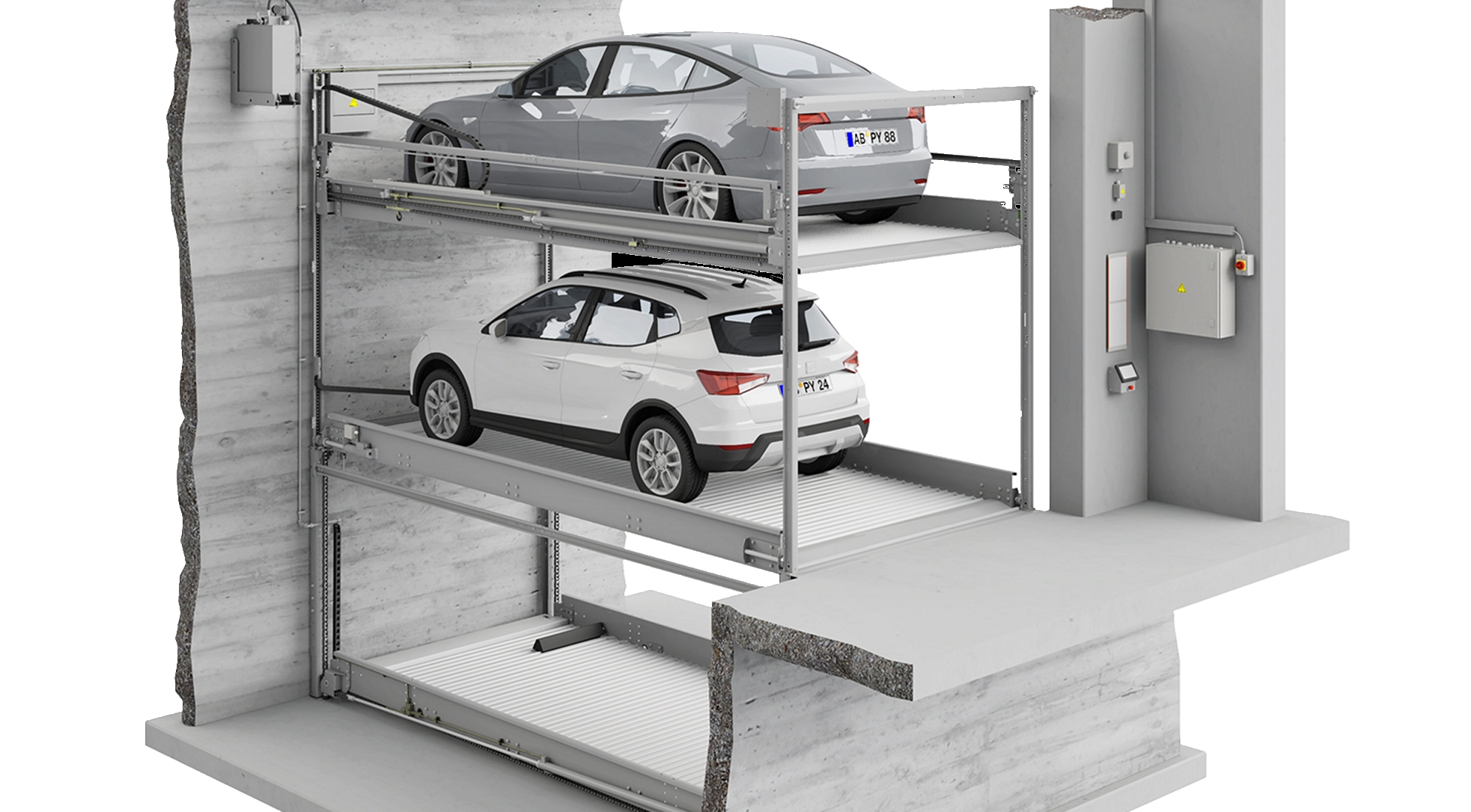 Sistem de parcare semi-automat premium TrendVario6300