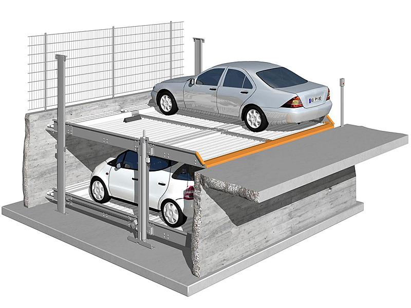 Sisteme hidraulice de parcari Klaus Exterior - Multibase 2072i