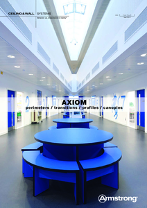 Armstrong Axiom - profile tavan suspendat - prezentare detaliata