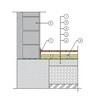 Izolarea termica in gratarul pardoselii de la parter in contact cu peretele exterior  - ghid de proiectare