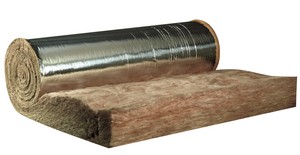 Rola din vata minerala de sticla cu aluminiu Classic 044 Alu