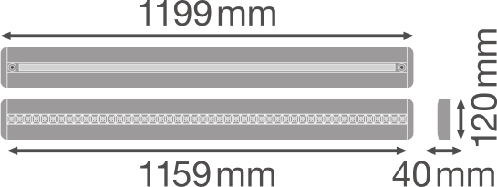 Corp de iluminat suspendat LEDVANCE tip linear IndiviLED® Gen 1