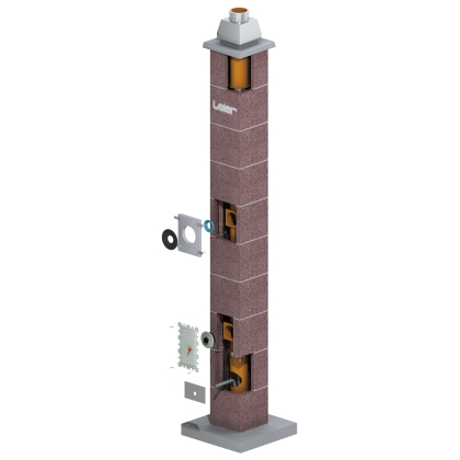 Sistem de cos de fum Leier Multikeram LAS P1