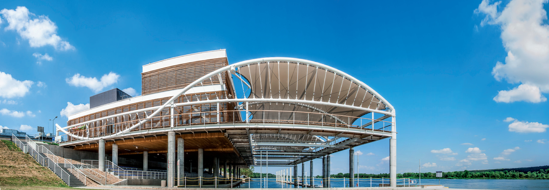 Membrane textile pentru arhitectura tensionata Mehler Texnologies