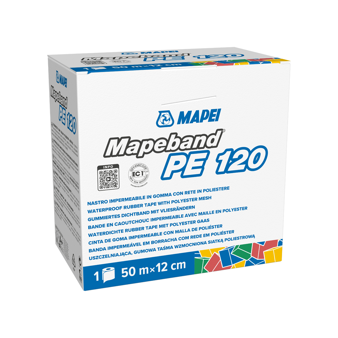 Banda elastica pentru etansare din PVC Mapeband PE 120