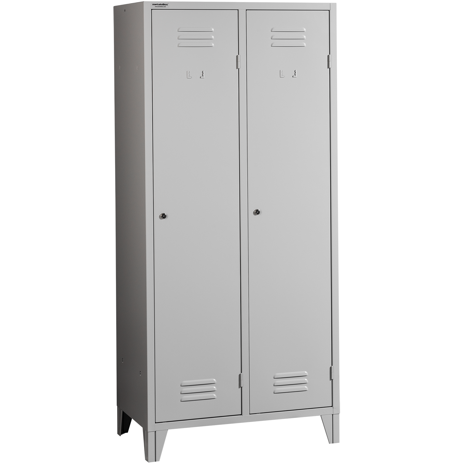 Dulapuri pentru vestiar cu perete despartitor metaloBox Project 2FF