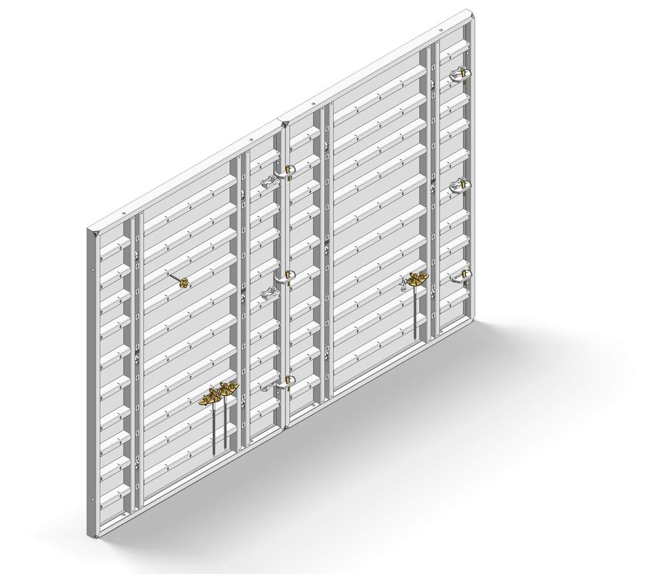 Cofraj pentru diafragme cu sistem de ancorare variabila MEVA Mammut XT - Large-area formwork has never been this flexible and easy to use