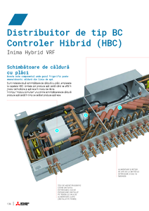 Distribuitoare Mitsubishi Electric de tip BC Controle Hibrid (HBC) - prezentare detaliata