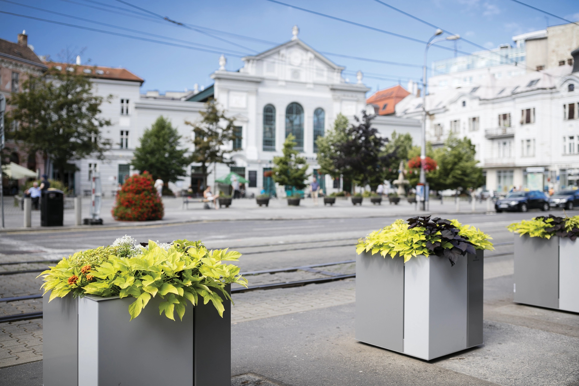 Jardiniere decor pentru plante mmcité Malageno