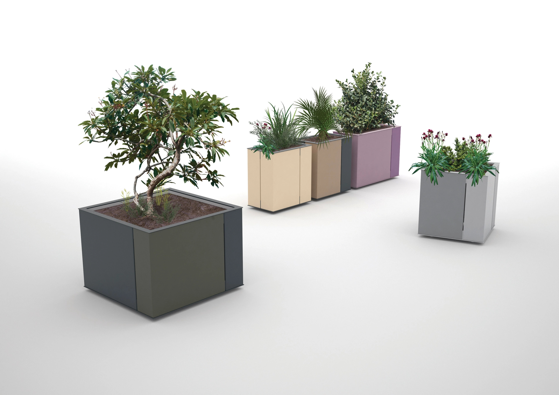 Jardiniere decor pentru plante mmcité Malageno