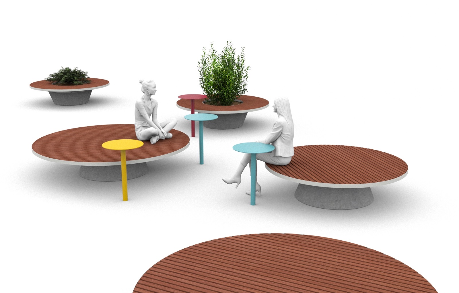 Colectie de mobilier de exterior mmcité Conics
