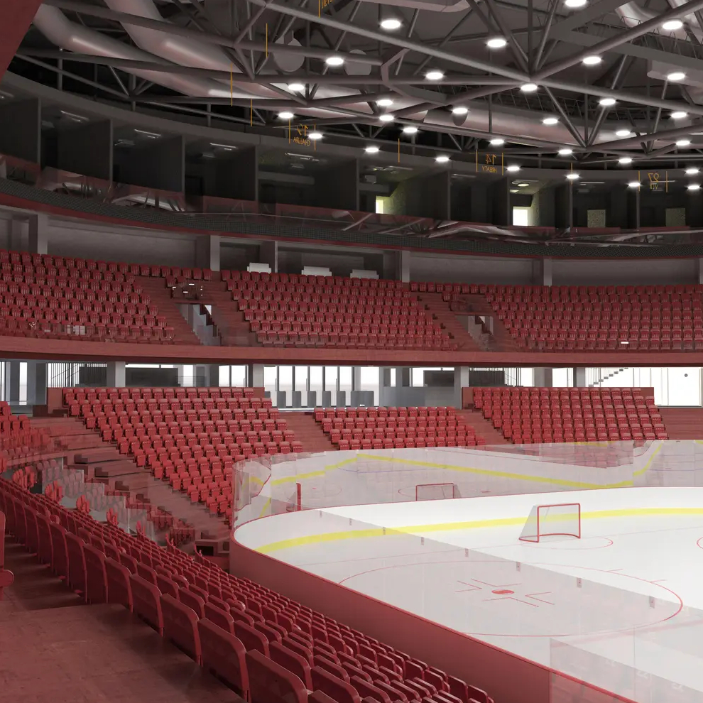 Scaune si sisteme de tribune Kovostal - Horacka arena, Cehia