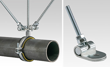 VARIO-Clema pivotanta cu filet de conectare M10 sau M16