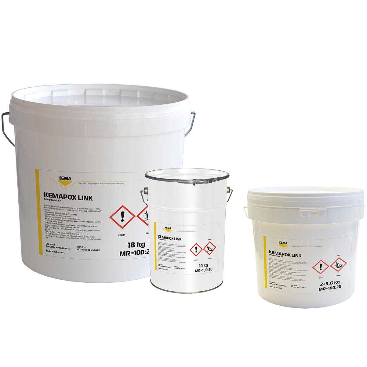 Amorsa epoxidica bicomponenta Kemapox Link